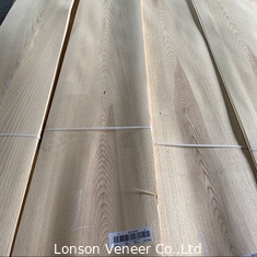 0.45mm Quarter Crown Cut White Ash Wood Panel Veneer, Grade Panel C, Toleransi Ketebalan +/- 0.02MM