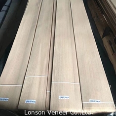 Elegant White Oak Wood Veneer 4 x8 untuk Panel Dekoratif