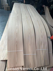 Ketebalan 0,45mm Red Oak Wood Veneer Slice Cut Panel Kelas AAA