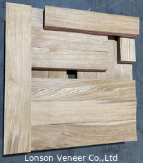Panel veneer lantai kayu ek putih kelas C Fancy Plywood