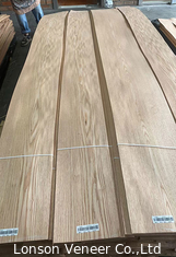Crown Cut American Red Oak Veneer Panel AA Grade Ketebalan 0,5 mm