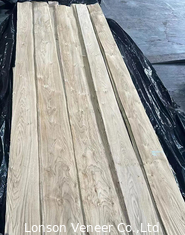 1.2mm Eropa Putih Oak Veneer Panel Knoty Grade Harga super terjangkau