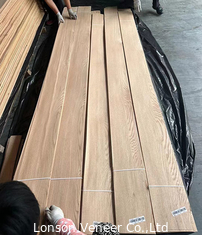 Half Crown Cut American Red Oak Veneer Panel Perabotan Pintu Kelas AA