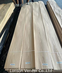 Ketebalan 0.5mm Red Oak furnitur veneer Panel AAA 250.000 SQM stok