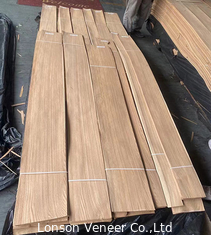 0.45 mm White Oak Wood Veneer For Door Grade AA panjangnya 120-220cm