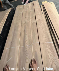 0.5mm Knotty Grade White Oak Wood Veneer Untuk Pintu Perabotan Gaya Retro