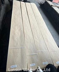 Natural 0.4mm American White Oak Veneer 10mm Lebar Terapkan pada Lapisan