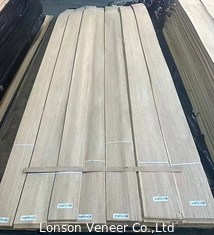 Batu Ek Eropa AA Kelas Kayu Alam Lapisan Ketebalan 0,5mm ≥ 245cm Panjang