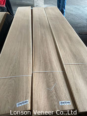 Densitas Menengah ISO9001 Rift Cut White Oak Veneer Di Papan Partikel