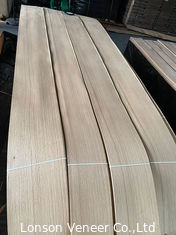 250cm White Oak Wood Veneer MDF Lurus Grain Cut Panel A Grade