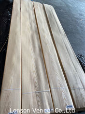Lebar 12cm White Ash Wood Veneer Panel Irisan Polos C Grade OEM
