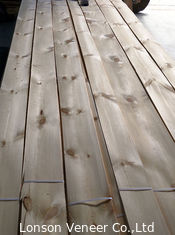 Plain Slice Knotty Pine Lebar 12cm Veneer Kayu Alami Untuk Cricut