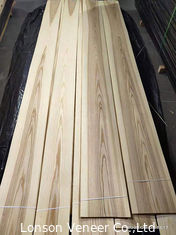 Dekorasi Interior 0.5mm White Ash Wood Veneer Door Leaf Gunakan