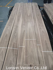 Kualitas Premium Crown Cut American Walnut Natural Wood Veneer untuk papan mewah