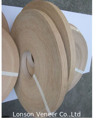 ISO9001 Wood Laminate Edge Banding 15MM Kupas Dan Tongkat Veneer Kayu Strip