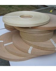 Lebar 2mm Light Oak Veneer Edging Strip 50m / Roll MDF Wood Edge Tape