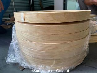 200m / Roll Wood Veneer Edge Banding Fancy Plywood 8% Kelembaban