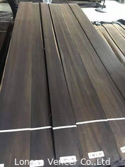 Panel A Grade 0.42MM Dark Fumed Oak Wood Veneer, Quarter Cut