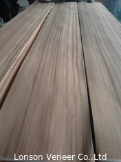 Quarter Cut Sapelle African Wood Veneer Untuk Desain Interior