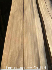 Lurus Grain Elm Wood Veneer Tebal Alami 0.50MM
