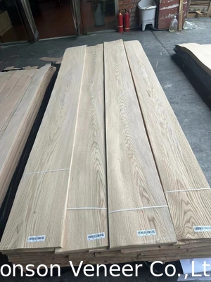 OEM Red Oak Wood Veneer, Panel AA Grade Ketebalan 0,5mm barang berkualitas