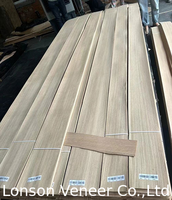 American White Oak Wood Veneer, ketebalan 0,50mm, 100.000m2 dari persediaan