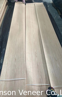 Crown Cut American Red Oak Veneer Panel Barang Kelas AA dalam stok 50.000