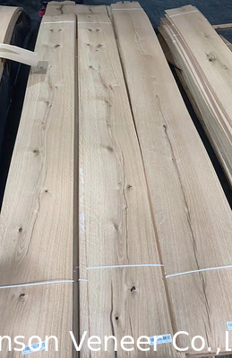 Eropa Kayu Oak Panel veneer Knot kelas retakan ketebalan 2mm Harga murah