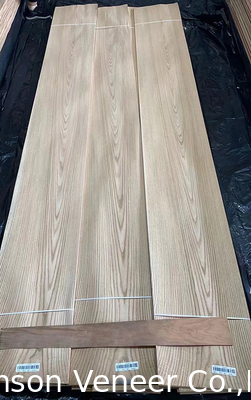 Ketebalan 0,5 Red Oak Wood Veneer, Panel A/AA/AAA Kelas stok 200,000SqM
