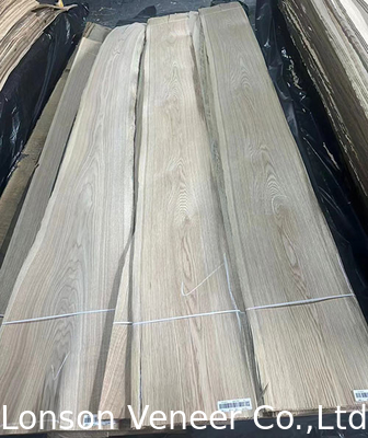 Ketebalan 1,2 mm Panel veneer Oak Putih Eropa A Grade pintu furnitur