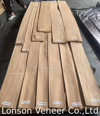 0.45 mm White Oak Wood Veneer For Door Grade AA panjangnya 120-220cm
