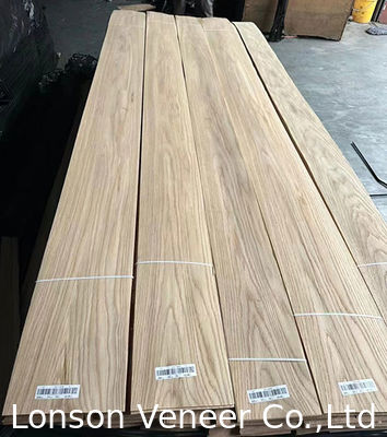 0.5mm Ketebalan A Kelas Putih Oak Kayu Veneer Untuk furnitur pintu
