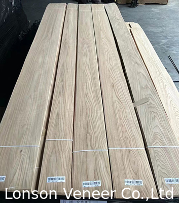 0.5mm Ketebalan A Kelas Putih Oak Kayu Veneer Untuk furnitur pintu