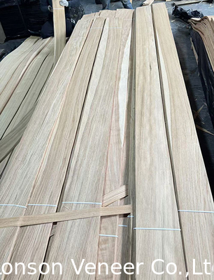 Eropa Kayu Oak Furniture Veneer Panel Kelas AB ketebalan 0,5mm