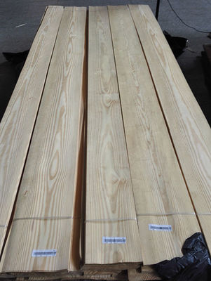 Veneer Kayu Pinus Rusia Alami 0,6mm, Panel Kelas A, Potongan Mahkota
