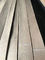 Luxury White Oak Wood Veneer, Ketebalan 0,45MM, Potongan Perempat / Biji Langsung, Untuk Furnitur / Lantai / Pintu / Lemari / Kustis