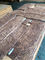 MDF Exotic Wood Veneer 0.45mm Crown Jati Veneer USA Walnut A Level