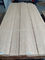 ISO9001 Red Oak Wood Veneer 245cm Flat Cut 12% Kelembaban Medium Density