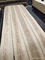 OEM White Ash Wood Veneer Crown Cut 0.45mm Tebal 120mm Panjang